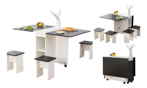 Comedor Plegable Con 4 Pisos