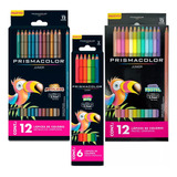 Colores Prismacolor Junior Metalicos + Pastel + Neon Dibujo