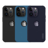Funda Nillkin Frosted Shield Pro Para iPhone 14 Pro Max Color Negro