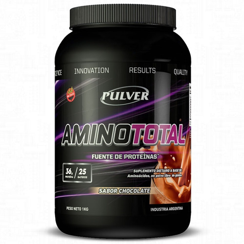 Amino Total Pulver 1 Kilo Proteina Glutamina + Bcaa Taurina