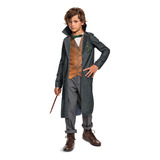 Disfraz De Newt Scamander Para Niños, Oficial Harry Potter W