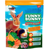Ração Para Hamster Coelhos Chinchila Funny Bunny 500g Gerbil