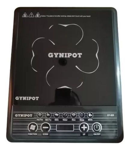 Estufa De Inducción Digital Gynipot 1 Puesto