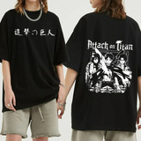 Attack On Titan Levi Ackerman Remera Oversized Anime Hip Hop