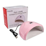 Cabine Sun 12 Led 36w Dazzle Bivolt Unhas Gel Uv + Brinde