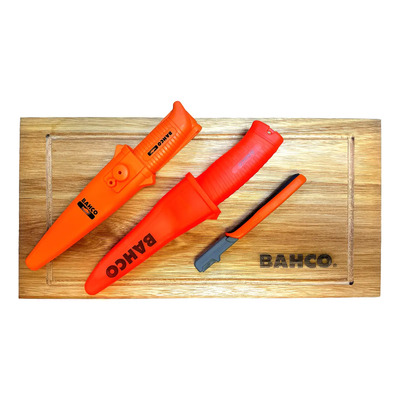 Set Cuchillo 1446 + 1446-float + Sharp-xarg + Tabla Color Naranja | Envío gratis