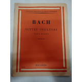 Livreto De Partituras Para Piano Bach Suites Inglesas 0289