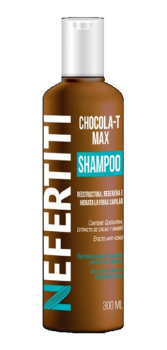 Shampoo Chocolat Max Nefertiti Regenera E Hidrata Tu Cabello