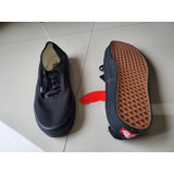 Tenis Unisex Vans Off The Wall #10.5 Americano,  Color Negro