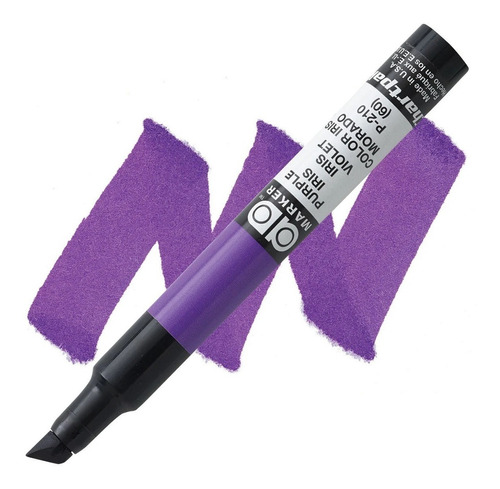 Marcador Plumon Chartpak Ad Marcadores Color A Escoger Color Purple Iris P210