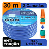 Mangueira Jardim Siliconada Duraflex Azul 30 Metros Cor Azul