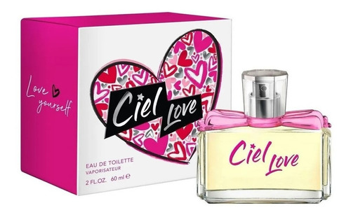 Perfume Mujer Ciel Love Edt X 60ml Nuevo Ar1 6191-4 Ellobo