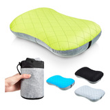 4 Almohadas De Camping Con Funda Extraíble Y Bolsa Transport