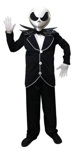 Disfraz Jack Skellington Halloween Modelo 2 Adulto