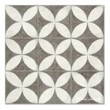 Ceramica Piso Flower White 45x45,3 2da Calcareo San Lorenzo