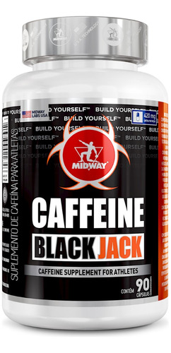 Caffeine Black Jack 90 Cáps - Midway