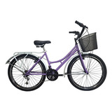 Bicicleta Playera Urbana Rin 26 Dama Doble Pared Canasta