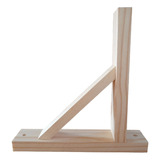 Ménsulas De Madera 25x25cm 20mm - Decoración Hogar