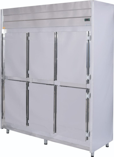 Geladeira Comercial 6 Portas Inox 1290 Litros - Chimafrio