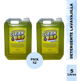 Detergente Lavavajillas Limon F33 Ma 15% Pack 2 X 5 Lts