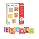 Jogo De Mesa Aprendendo Alfabeto Coleção Crescer Nig Brinquedos 0450