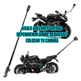 Soporte P/moto Universal Metalico Contra Agua Insta360-gopro