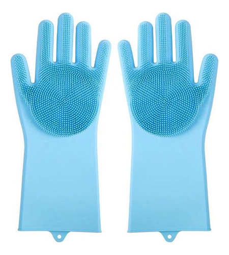 Guantes De Silicona Para Baño De Gatos, Guantes De Limpieza