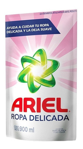 Detergente Liquido Ariel Doypack Ropa Delicada 900ml