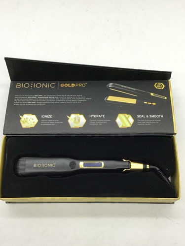 Plancha Profesional Bio Ionic Goldpro Flat & Curling Iron