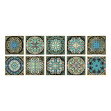 Adhesivo De Pared Home Accents Decor Con Diseño De Mandala,