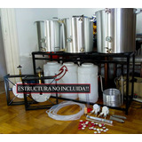 Kit Equipo Fabrica Cerveza Artesanal  Quemadores 30 363650