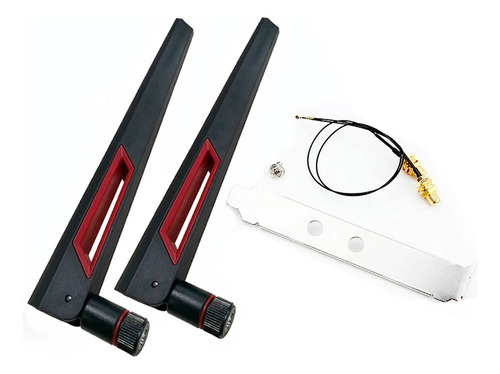 Kit Antenas Wifi Bluetooth Pigtails Ngff Bracket