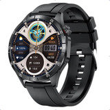  Smartwatch Gt4 Max Com Gps 2 Pulseiras Jogos Nfc Amoled 