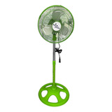 Ventilador De Pedestal Chico Giratorio Fuerte Viento