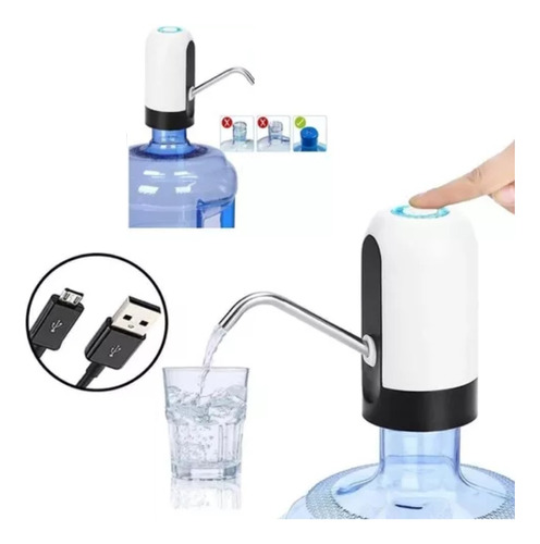 Dispenser De Agua Automatico Bomba Dispensador Bidones Usb