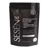 Sesen Black Peptidos De Colágeno Hidrolizado Cacao Maca Sfn Sabor Cacao + Maca + Menta + Bacopa + Guaraná + Taurina