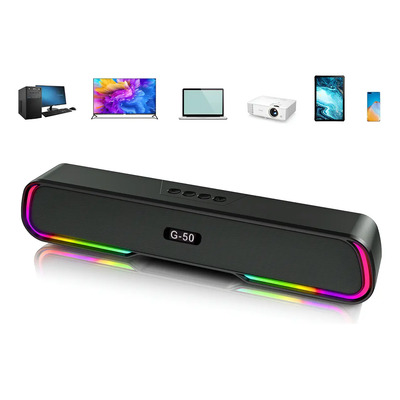 Bocina Bluetooth Multimedia Subwoofer Portátil Rgb Estéreo | MercadoLibre