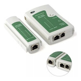 Testador De Cabos Rj45 Rj11 Rede Cat5 Cat6 Rj11 E Telefone 