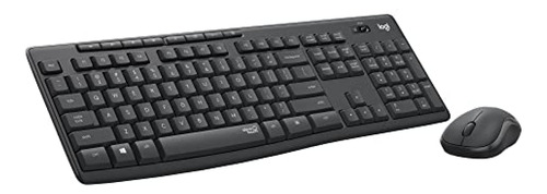 Mouse Inalámbrico Para Computador Logitech Mk295 Combo De Te