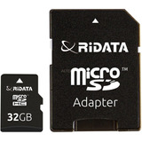 Memoria Micro Sd 32gb Ridata Clase 10 Alta Velocidad Celular