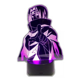 Lampara Led 3d Itachi Usb Touch 7colores Naruto.