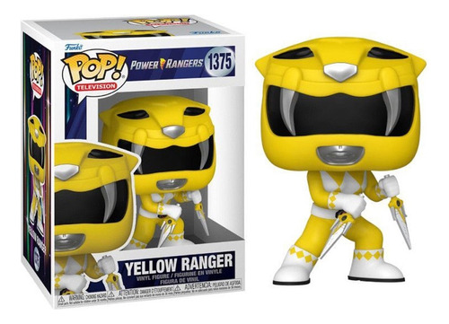 Funko Pop Power Ranger 30th Yellow Ranger #1375 Nuevo 