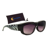 Ideal Eyewear Animal Print Ajuste Sobre Anteojos De Sol Use 