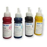 Kit X4 Tintas De Sublimar De 100ml Cyan Magenta Yellow Y Neg