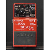 Boss Rc-2 Loop Station Compact Phrase Recorder Pedal (usado)