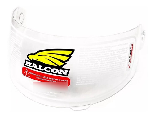 Visor Visera Casco Halcon H57 Cristal! Wagner Motos!