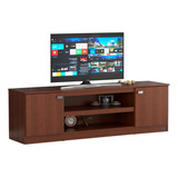 Mueble Rack Para Tv Con Puertas Lcd Led 32 A 60 Rak Comedor