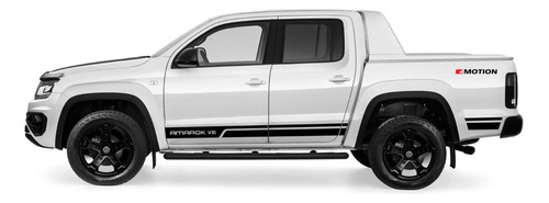 Calco Amarok V6 Lateral Zocalo Juego + 4motion