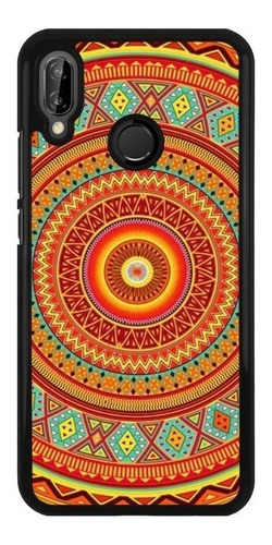 Funda Protector Para Huawei Mandala Mujer Flor Moda 01 N