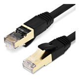 Cable Ethernet Vultic Flat Cat 7, [3 Pies 1 M] Velocidad Lan